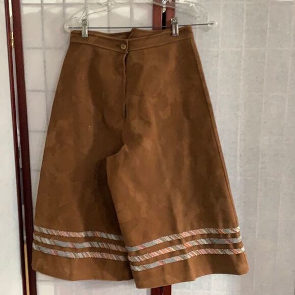 PALAZZO PANTS FAUX SUEDE SIZE 11-12 - Picture 1 of 6